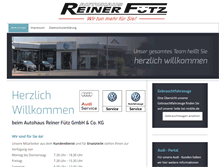 Tablet Screenshot of fuetz.de
